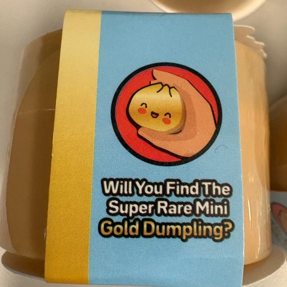 3 Mini Metallic Mystery Squishy Dumplings SET of 3